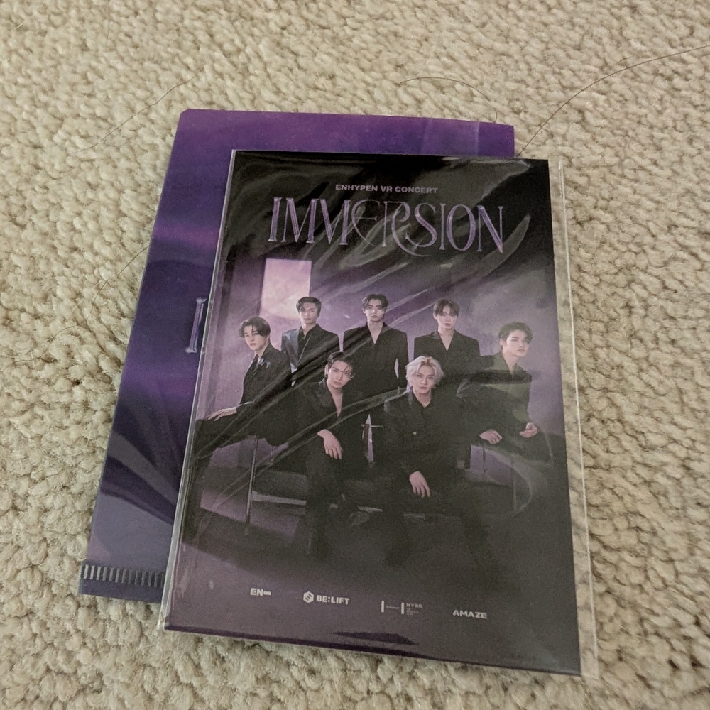 ENHYPEN Immersion VR Concert Photocard Set